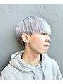 イコール ヘアー(equal hair) マッシュカットホワイトカラー