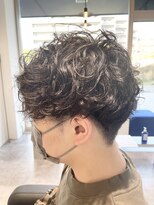 ストフ(stof)&nbsp;ツーブロックメンズパーマ