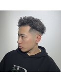 【大人気】ツイストスパイラル×フェードカット