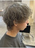 メンズマッシュパーマツイストスパイラルパーマ波巻きパーマ