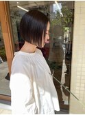 髪質改善ストレートボブ