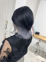 ネイロ 錦糸町(NeiRo)&nbsp;インナーカラー☆ホワイトシルバー