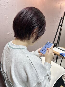 ラミエ バイ メルト 吉祥寺(lamie by melt) *滝田*美シルエットえりあしショートボブ20代30代40代人気