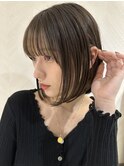 美髪ピンクブラウン【髪質改善/縮毛矯正】