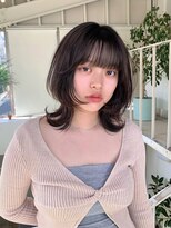 アクアオモテサンドウ(ACQUA omotesando) ◇小顔になれるミディアムウルフ