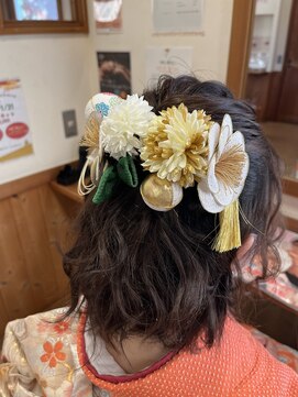 ビーム バイ ヘア(Beam by Hair) ハーフアップ