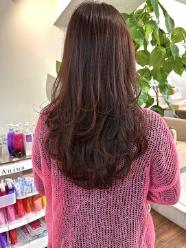 インビテーション(invitation) 【NARUOKA】栄/名古屋/レイヤーカット/ラベンダーピンク