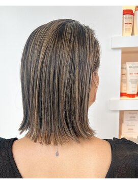 プラスシー(+C) 大人の地毛ハイライト！白髪ぼかし/地毛ハイライト/薬院大道