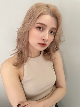 エトラ 渋谷店(etora) ★くびレイヤーエモージュカールセミディシアーカラー 門口直詳