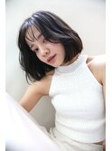 フェミニンニュアンスボブ