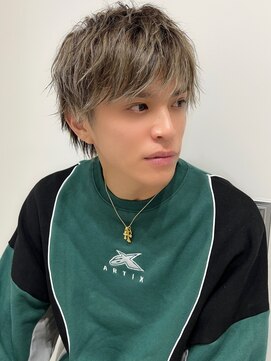 ネイロ 錦糸町(NeiRo) アッシュブラックカルマパーマベリーショートダークアッシュ