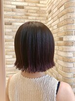 ピークアブー アヴェダ アトレ恵比寿(PEEK-A-BOO AVEDA)&nbsp;大平彩　ショートボブ　ピンクラベンダーカラー