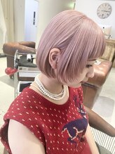 S4ヘアープロデュース(S4 hair produce) 【S4】white x pink