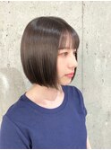切りっぱなしボブ