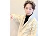 11(水)スタイリスト 矢田谷★メンズカット+眉カット+活泡泉付 ◆3900円