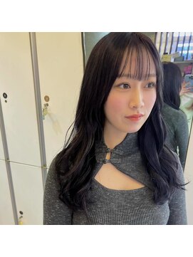 ルプル バイ フェイス 磯子(L'pul by face) ロングヘア/暗髪カラー/透明感カラー