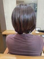 ヴィサージュクルー(VISAGE crew)&nbsp;丸くデザインしたボブ！