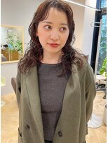 トリッカ 銀座(tricca)&nbsp;ウェーブミディアム/似合わせカット/メルティカラー