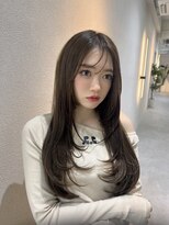 カロン バイ ジーナ 柏の葉キャンパス(Kalon by Zina)&nbsp;髪質改善＊毛先ワンレングレージュ＊【Zina柏の葉キャンパス】