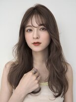 ノイ(noi)&nbsp;顔周りレイヤーカットくびれヘアミルクティーベージュカラー