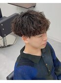 マッシュシャドウパーマ