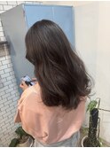 ☆yoshiya☆ブリーチ無し透明感カラー☆グレージュ＋韓国ヘア