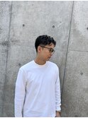 大人メンズパーマ
