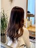 【カット＋アクアカラー＋トリートメント10% off 】￥13200→￥11900～　S料金