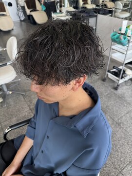 タブー(TABOO) あき/波巻きパーマ／メンズ