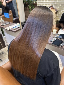 マルカ 千歳烏山(marca) 髪質改善ストレート／美髪／ツヤ髪／ロングヘア／20代／30代