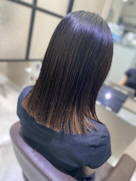 あお へあさろん 切りっぱなし インナー