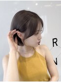 ショートボブ/顔まわりカット