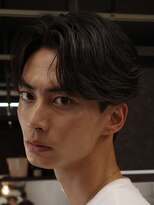 アンサー 渋谷(ANSWER)&nbsp;センターパート毛流れフェザーパーマショート