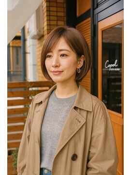 コポル(Copol) まわりと差がつく大人ショート×ヘーゼルベージュ