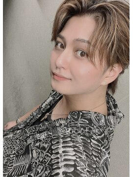 メンズシースルーセンターパート