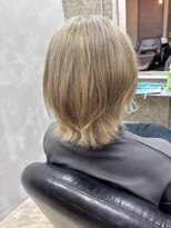 エント(ent) ブロンドxマッシュウルフ