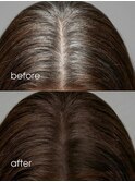 30代40代50代◎白髪染めリタッチカラーミディアムヘア川口