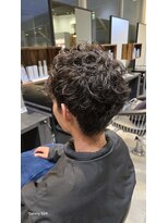 クリック 辰巳店(CLiC) 癖毛風シャドウパーマ(短くても◎)