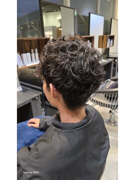 クリック 辰巳店(CLiC) 癖毛風シャドウパーマ(短くても◎)