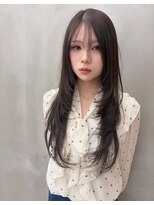 ロンドルーチェ 心斎橋(Lond luce)&nbsp;グレージュ×ハッシュカット［髪質改善/縮毛矯正/レイヤー］