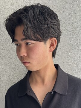 ハイプ メン 藤沢(HYPE MAN) フェザーパーマニュアンスパーマ毛流れパーマメンズパーマ