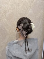 ヘアビジュー(hair bijou) リボンカチモリスタイル