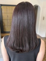 ヘアーアイスカルテット(HAIR ICI QUARTET)&nbsp;ブリーチなしカラー◎チョコレートブラウン×小顔顔周りレイヤー