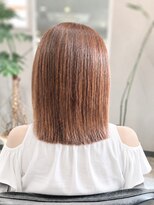 ヘアーフォーカス&nbsp;【髪質改善ストレート】圧倒的ツヤ感とまとまりの美髪ボブ
