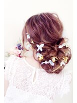 アイビス(AIBIZ)&nbsp;花嫁／結婚式！下めのゆるふわアップ