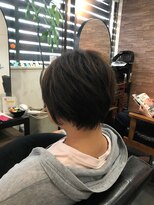 ソア フォー ヘアー(Soi for hair)&nbsp;大人ラフショート☆小顔見せ♪ひし形レイヤー☆