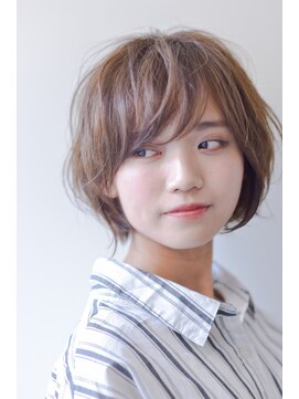 アトリエイトワ(atelier ittowa) イメチェン/ピンクベージュ/前髪/クールショート/美髪/644