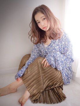 オルソーヘアー(orso hair) orsohair x ふわふわピンクベージュ