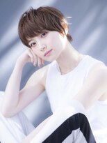 レニーバイエース(LANY by ACE)&nbsp;【LANY 横浜】 ボーイフレンドショート×シナモンベージュ