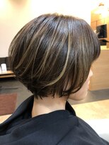 ベルポートヘア(Bellport hair)&nbsp;☆透明感オリーブカラー×ショート☆